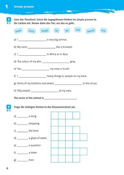 Produktbild: Klett 10-Minuten-Training Englisch Simple Present und Present Progressive 5. Klasse