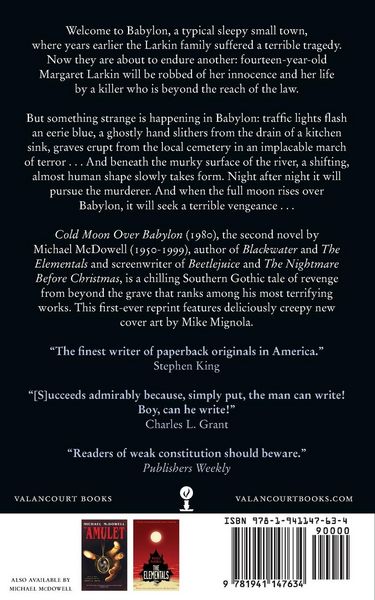 Produktbild: Cold Moon Over Babylon (Valancourt 20th Century Classics)