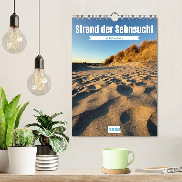 Produktbild: Strand der Sehnsucht - Sankt Peter-Ording (Wandkalender 2026 DIN A4 hoch), CALVENDO Monatskalender