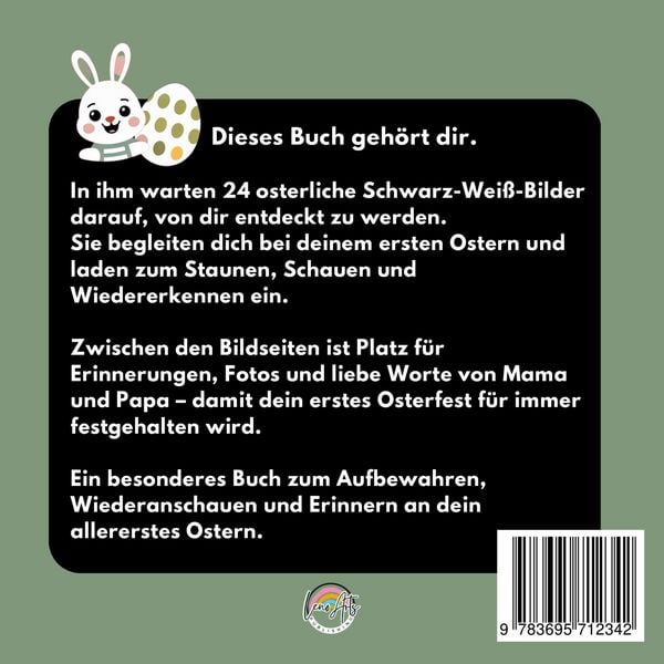 Produktbild: Kontrastbuch f&uuml;r Babys: Mein erstes Ostergeschenk