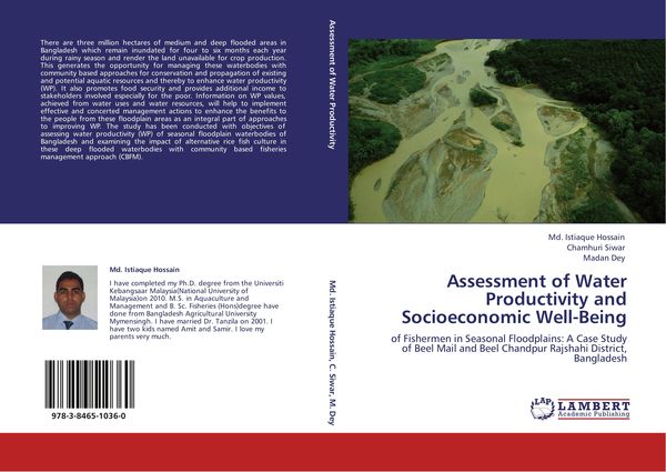 Produktbild: Assessment of Water Productivity and Socioeconomic Well-Being