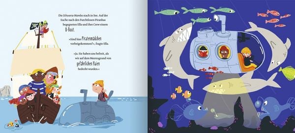 Produktbild: Ella Piratella und die furchtlosen Piranhas