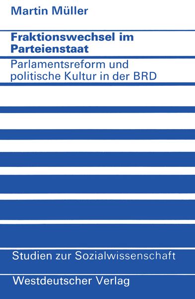 Produktbild: Fraktionswechsel im Parteienstaat