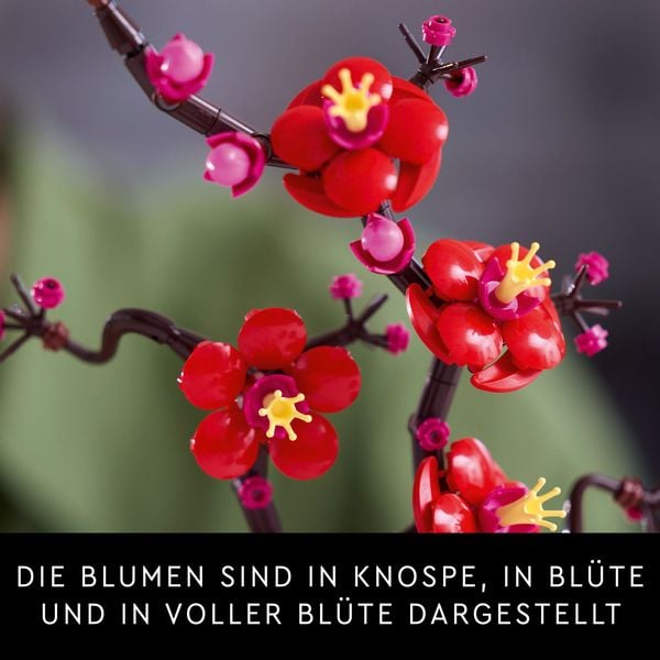 LEGO Botanicals Pflaumenblüte - Kunstpflanzen für Erwachsene 10369