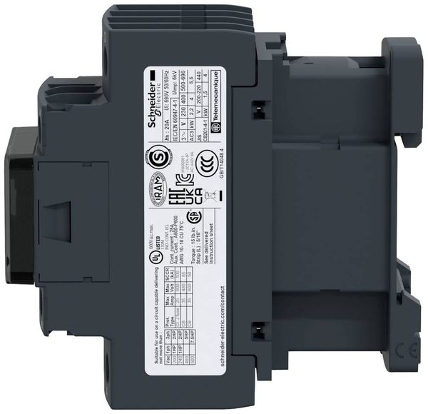 Produktbild: Schneider Electric LC1D098P7 Leistungssch&uuml;tz 1St.