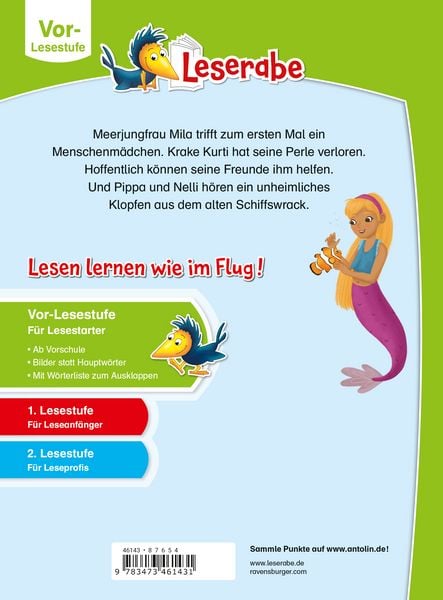 Produktbild: Leserabe Vor-Lesestufe - Meerjungfrauengeschichten