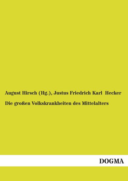 Produktbild: Die gro&szlig;en Volkskrankheiten des Mittelalters