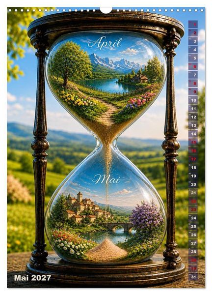 Produktbild: Zeit der Jahreszeiten (Wandkalender 2027 DIN A3 hoch), CALVENDO Monatskalender