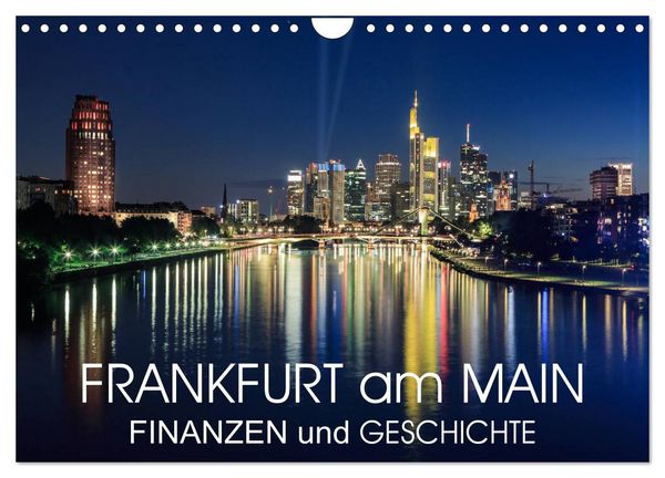 Produktbild: Frankfurt am Main - Finanzen und Geschichte (Wandkalender 2026 DIN A4 quer), CALVENDO Monatskalender