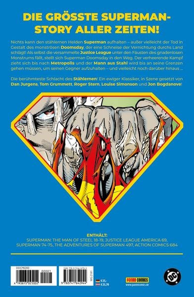 Produktbild: Superman: Der Tod von Superman (Neuausgabe)