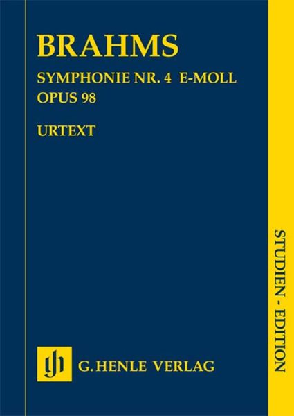 Johannes Brahms - Symphonie Nr. 4 e-moll op. 98