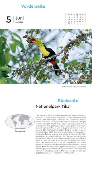 Produktbild: Sch&auml;tze der Natur - KUNTH 365-Tage-Abrei&szlig;kalender 2027