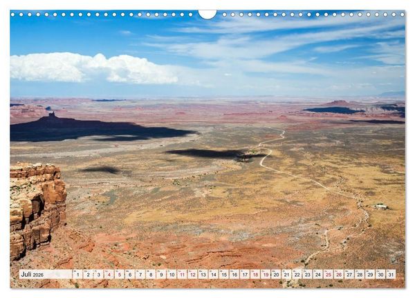 Produktbild: USA: Roadtrip durch die W&uuml;ste (Wandkalender 2026 DIN A3 quer), CALVENDO Monatskalender