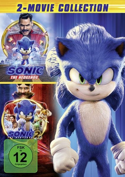 Produktbild: Sonic the Hedgehog - 2-Movie Collection [2 DVDs]