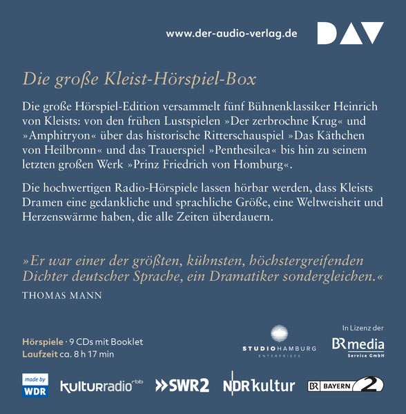 Produktbild: Die gro&szlig;e Dramenbox