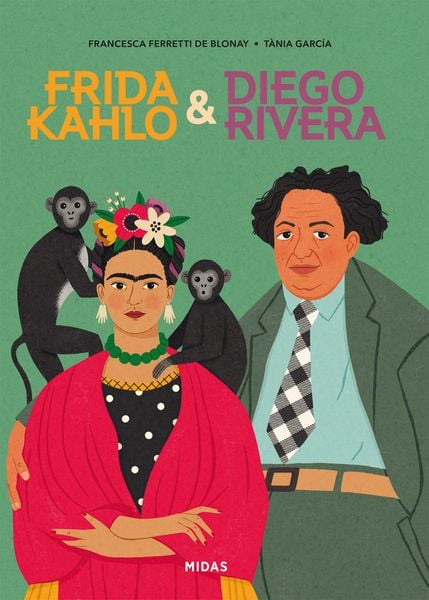 Frida Kahlo & Diego Rivera, Gebundene Ausgabe von Francesca Ferretti de Blonay, Midas Collection, 9783038762522