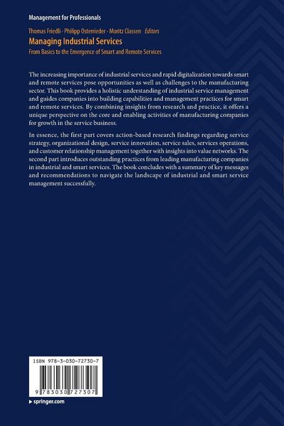 Produktbild: Managing Industrial Services