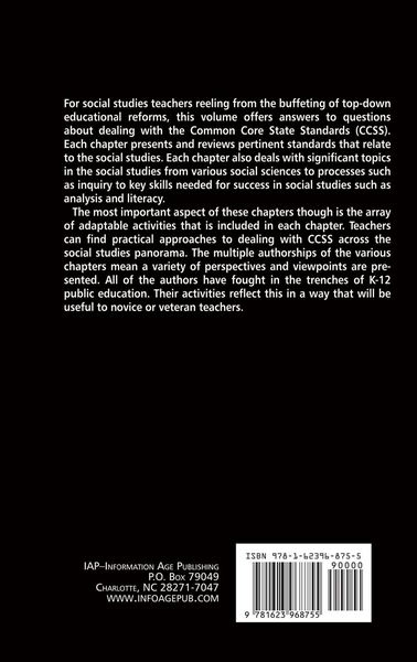 Produktbild: Getting at the Core of the Common Core with Social Studies (HC)