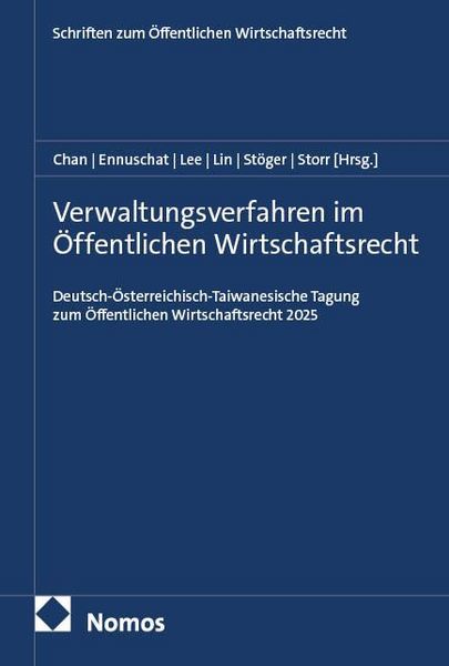 Produktbild: Verwaltungsverfahren im &Ouml;ffentlichen Wirtschaftsrecht