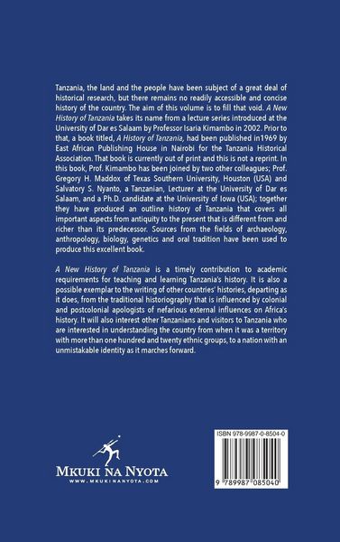 Produktbild: A New History of Tanzania