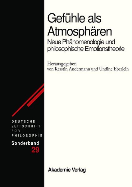 Produktbild: Gef&uuml;hle als Atmosph&auml;ren