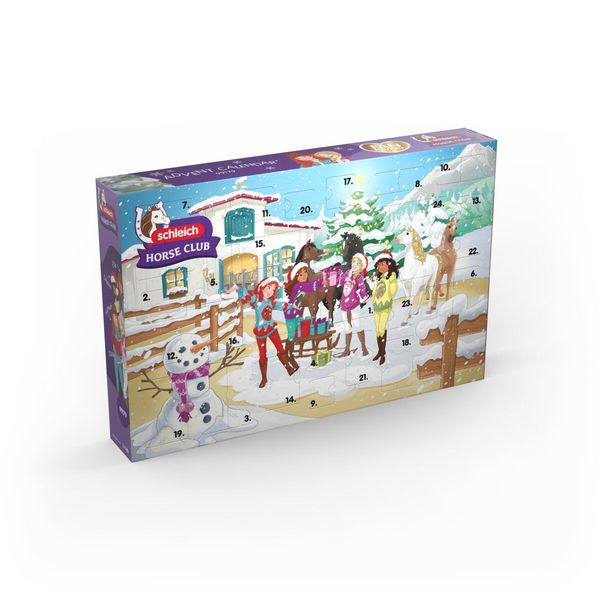 Produktbild: schleich&reg; 2025 Gro&szlig;er Adventskalender Weihnachtliche Schlittenfahrt