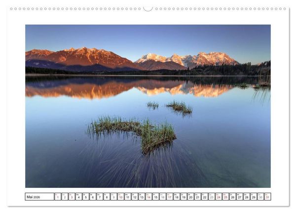 Produktbild: Geheimnisvolle Alpen (hochwertiger Premium Wandkalender 2026 DIN A2 quer), Kunstdruck in Hochglanz