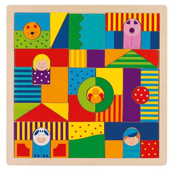 Produktbild: Goki 58659 - Legespiel Bauernhof