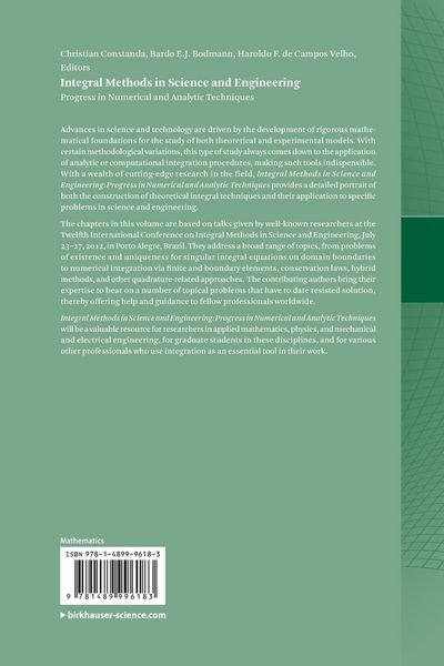 Produktbild: Integral Methods in Science and Engineering