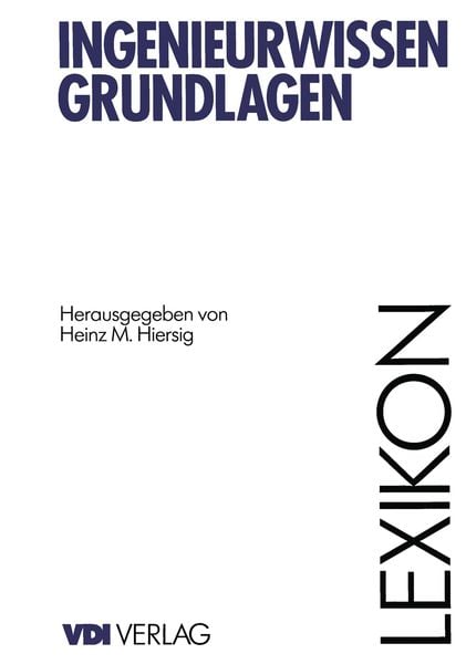 Produktbild: Lexikon Ingenieurwissen-Grundlagen