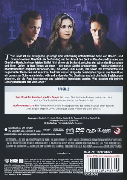 Produktbild: True Blood - Staffel 7 [4 DVDs]