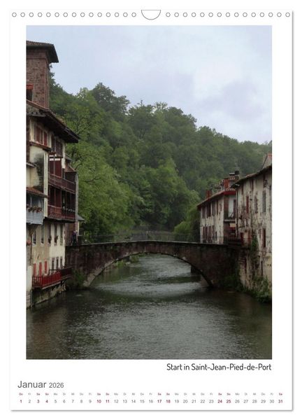 Produktbild: Buen Camino - Unterwegs auf dem Jakobsweg (Wandkalender 2026 DIN A3 hoch), CALVENDO Monatskalender