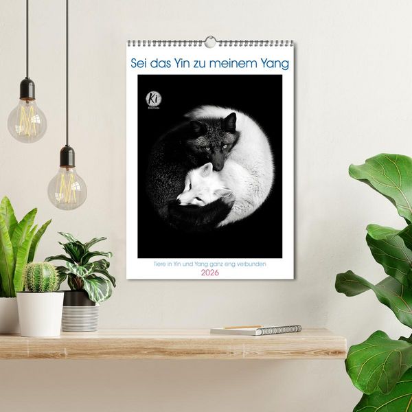 Produktbild: Sei das Yin zu meinem Yang (Wandkalender 2026 DIN A3 hoch), CALVENDO Monatskalender