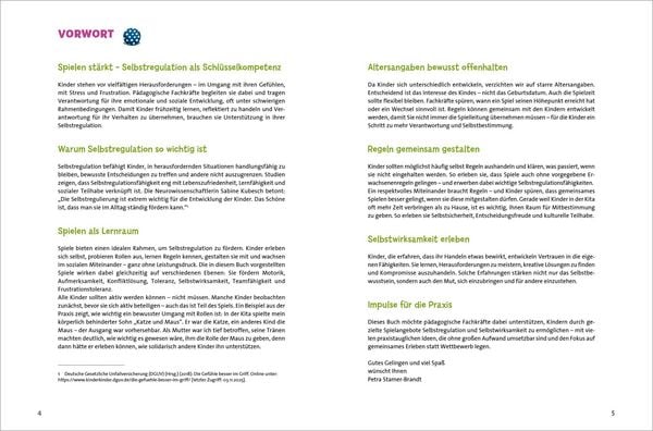 Produktbild: Spiele zur Selbstregulation f&uuml;r die Kita