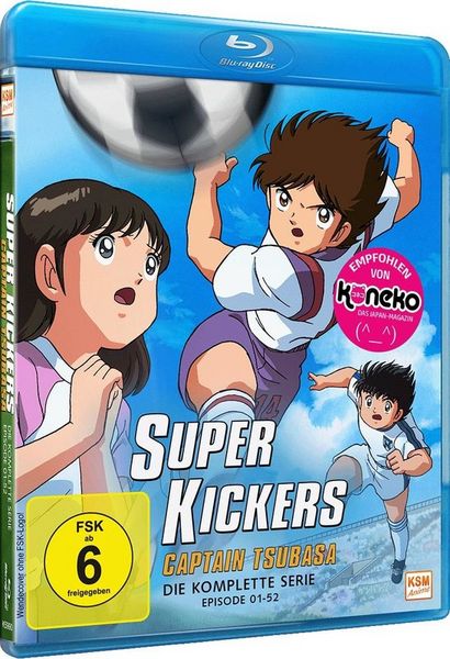 Produktbild: Captain Tsubasa - Super Kickers - Gesamtedition Folgen 1-52 [10 DVDs]