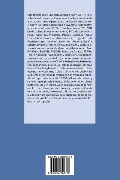 Produktbild: La Corrupci&oacute;n Transnacional Y El Blanqueo Del Patrimonio P&uacute;blico Venezolano. Aspectos Jur&iacute;dicos Fundamentales