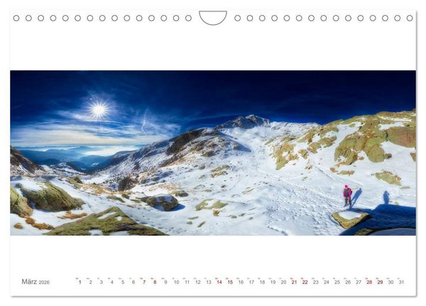 Produktbild: BergBlicke! (Wandkalender 2026 DIN A4 quer), CALVENDO Monatskalender