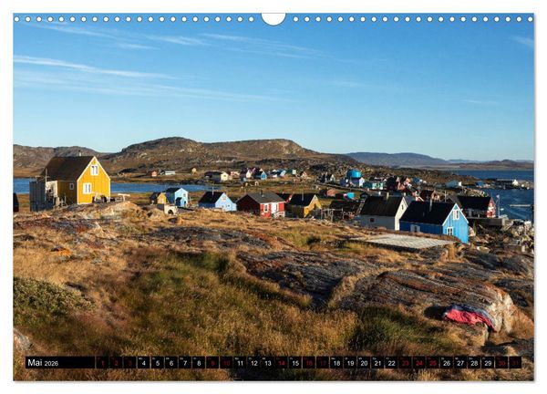 Produktbild: GR&Ouml;NLAND Eisfjord und Diskobucht (Wandkalender 2026 DIN A3 quer), CALVENDO Monatskalender