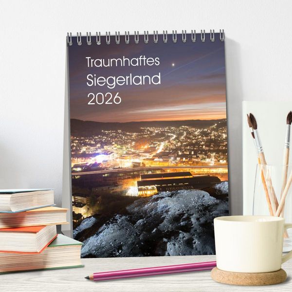 Produktbild: Traumhaftes Siegerland 2026 (Tischkalender 2026 DIN A5 hoch), CALVENDO Monatskalender