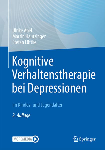 Produktbild: Kognitive Verhaltenstherapie bei Depressionen im Kindes- und Jugendalter