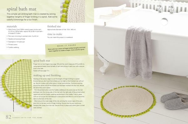 Produktbild: No-Needle Knits: Includes 35 Patterns