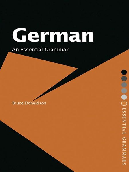 Produktbild: German: An Essential Grammar