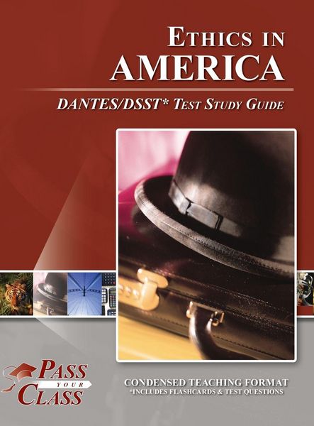Produktbild: Ethics in America DANTES / DSST Test Study Guide