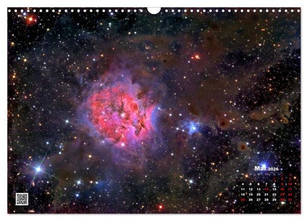 Produktbild: Neue Astrofotos von Stefan Ziegenbalg (Wandkalender 2026 DIN A3 quer), CALVENDO Monatskalender