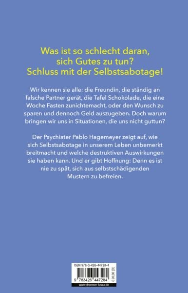 Hör auf mit der Selbstsabotage