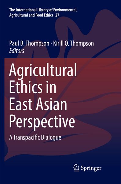 Produktbild: Agricultural Ethics in East Asian Perspective