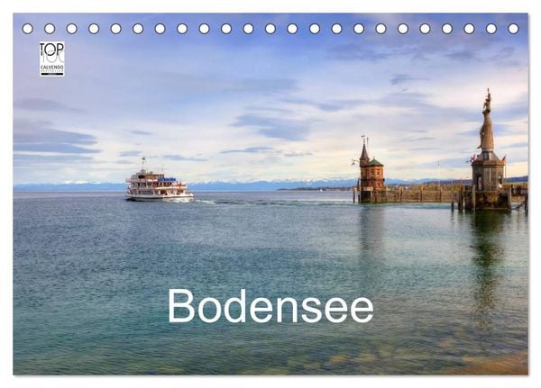 Produktbild: Bodensee (Tischkalender 2026 DIN A5 quer), CALVENDO Monatskalender