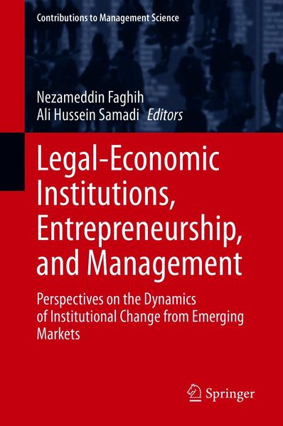 Produktbild: Legal-Economic Institutions, Entrepreneurship, and Management