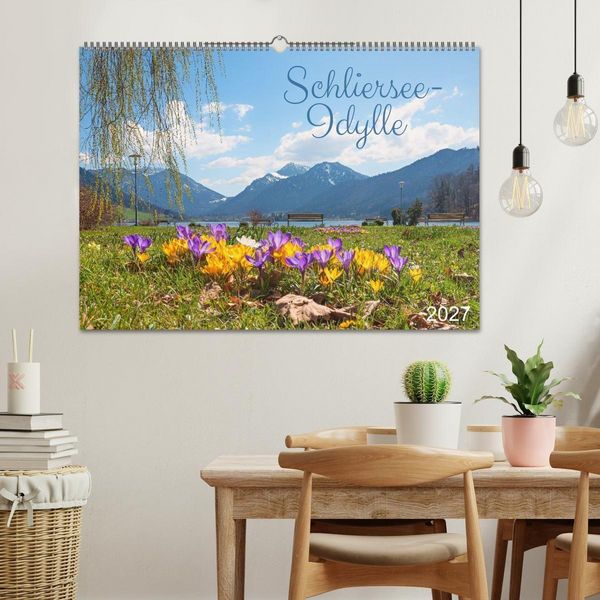 Produktbild: Schliersee-Idylle (Wandkalender 2027 DIN A2 quer), CALVENDO Monatskalender