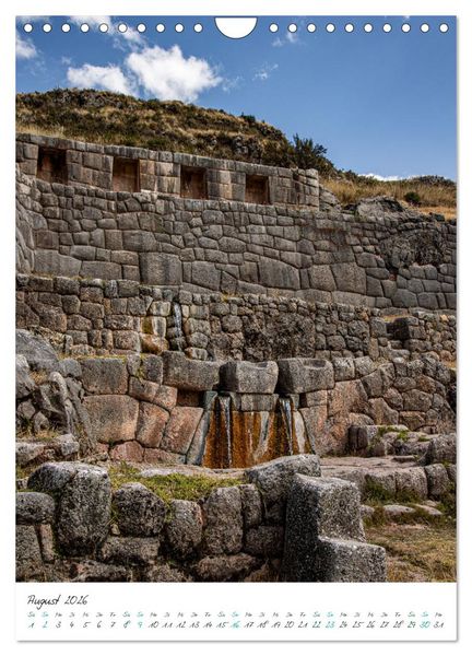 Produktbild: Unterwegs in Peru (Wandkalender 2026 DIN A4 hoch), CALVENDO Monatskalender